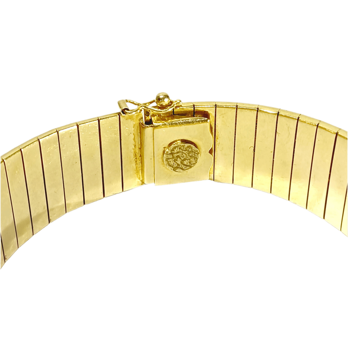 Bracelet Manchette en or jaune - Castafiore