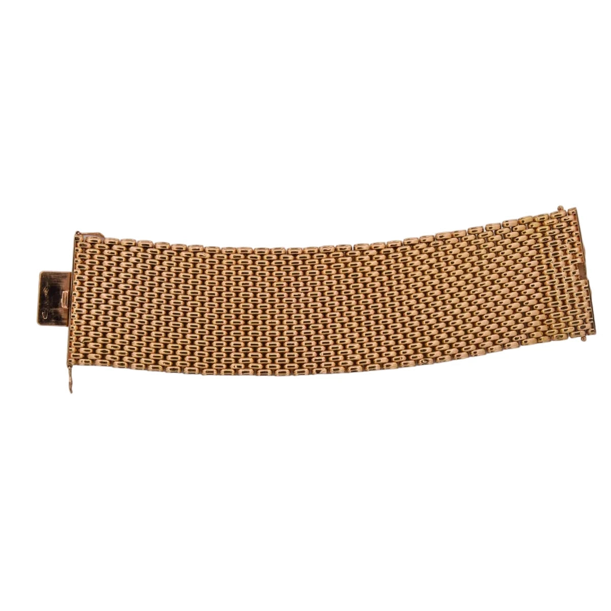 Bracelet Manchette en or jaune - Castafiore