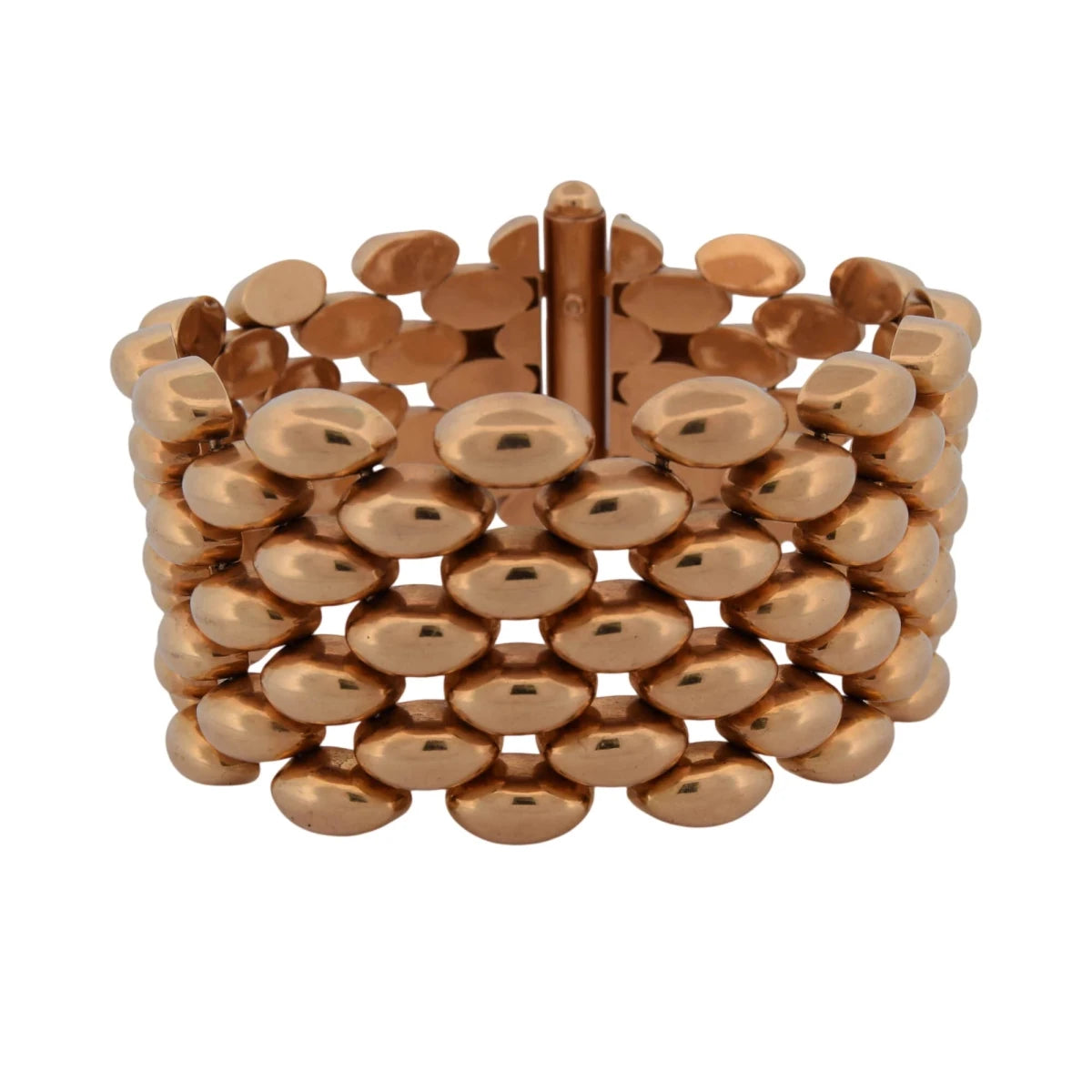 Bracelet Manchette en or jaune - Castafiore