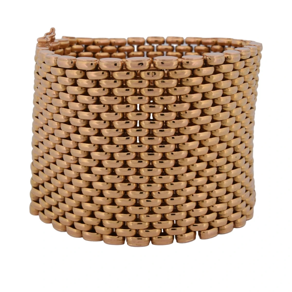 Bracelet Manchette en or jaune - Castafiore