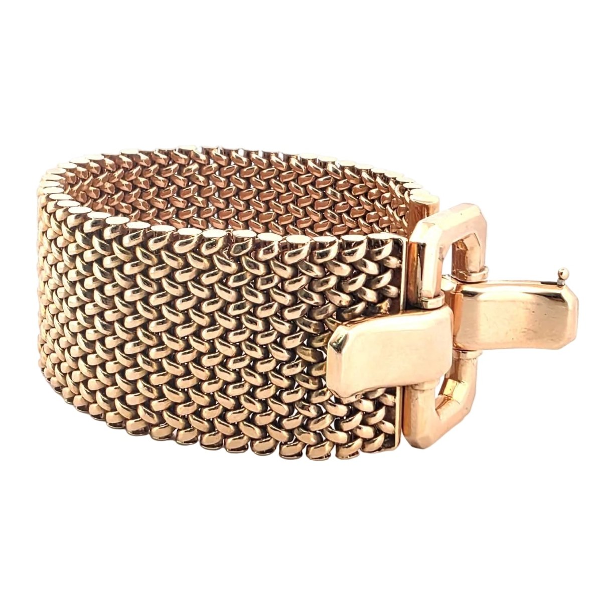 Bracelet Manchette en or jaune - Castafiore