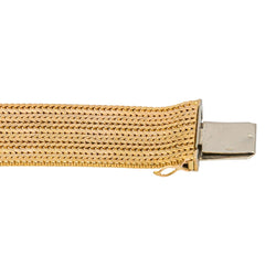 Bracelet Manchette en or jaune - Castafiore