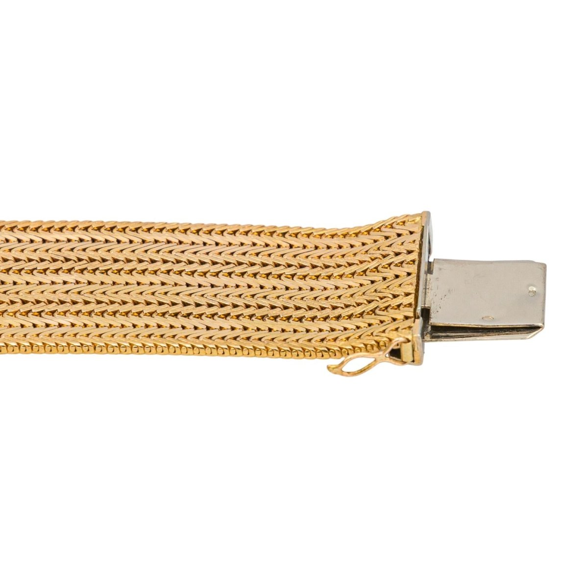 Bracelet Manchette en or jaune - Castafiore