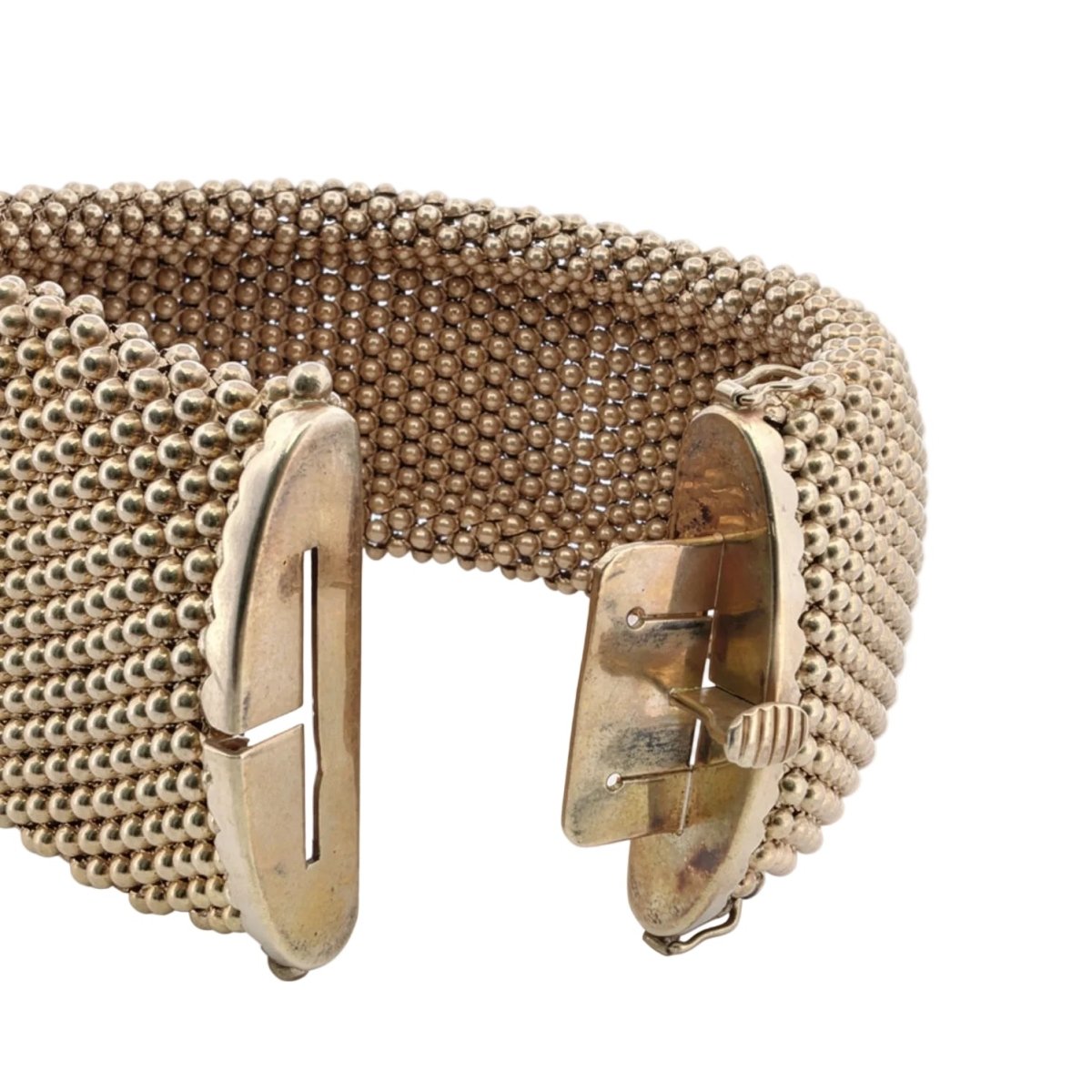 Bracelet Manchette en or jaune - Castafiore