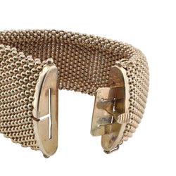 Bracelet Manchette en or jaune - Castafiore