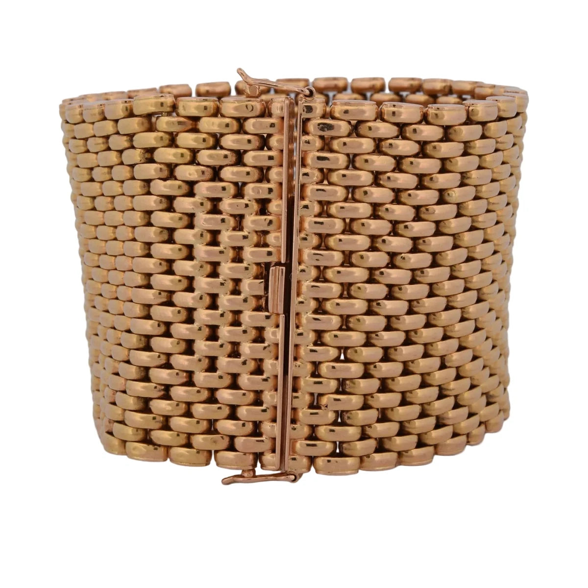Bracelet Manchette en or jaune - Castafiore
