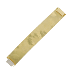 Bracelet Manchette en or jaune et or blanc - Castafiore