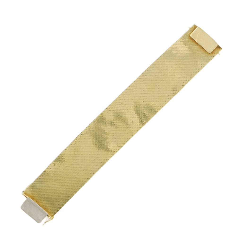 Bracelet Manchette en or jaune et or blanc - Castafiore