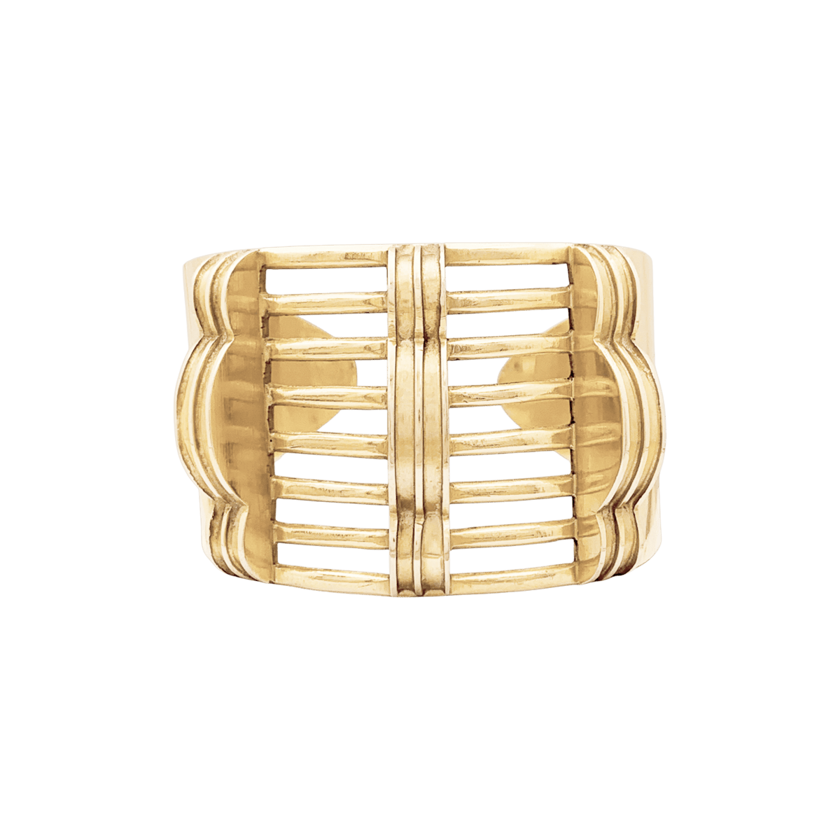 Bracelet Manchette en or rose - Castafiore