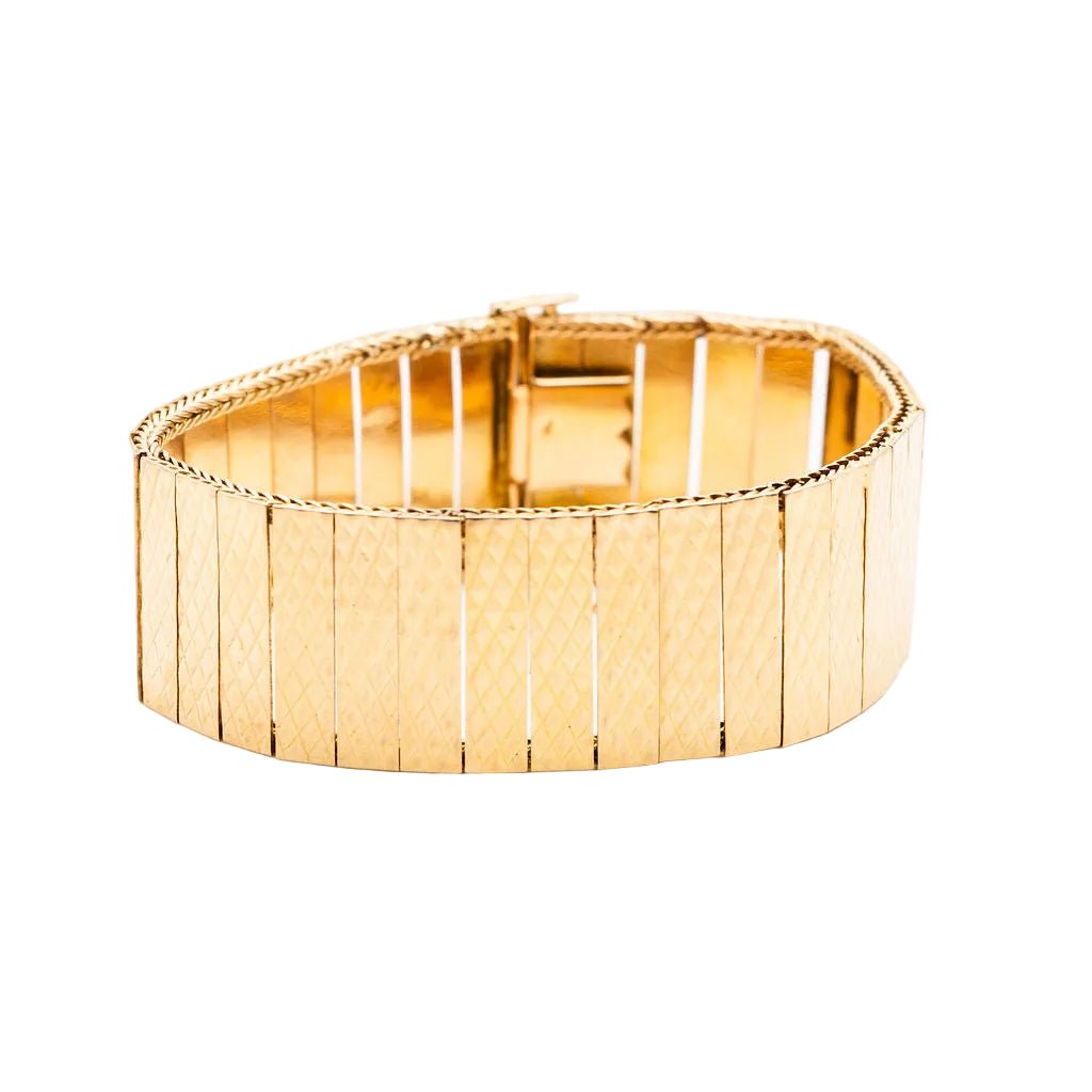 Bracelet Manchette en or rose - Castafiore