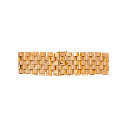 Bracelet Manchette en or rose - Castafiore