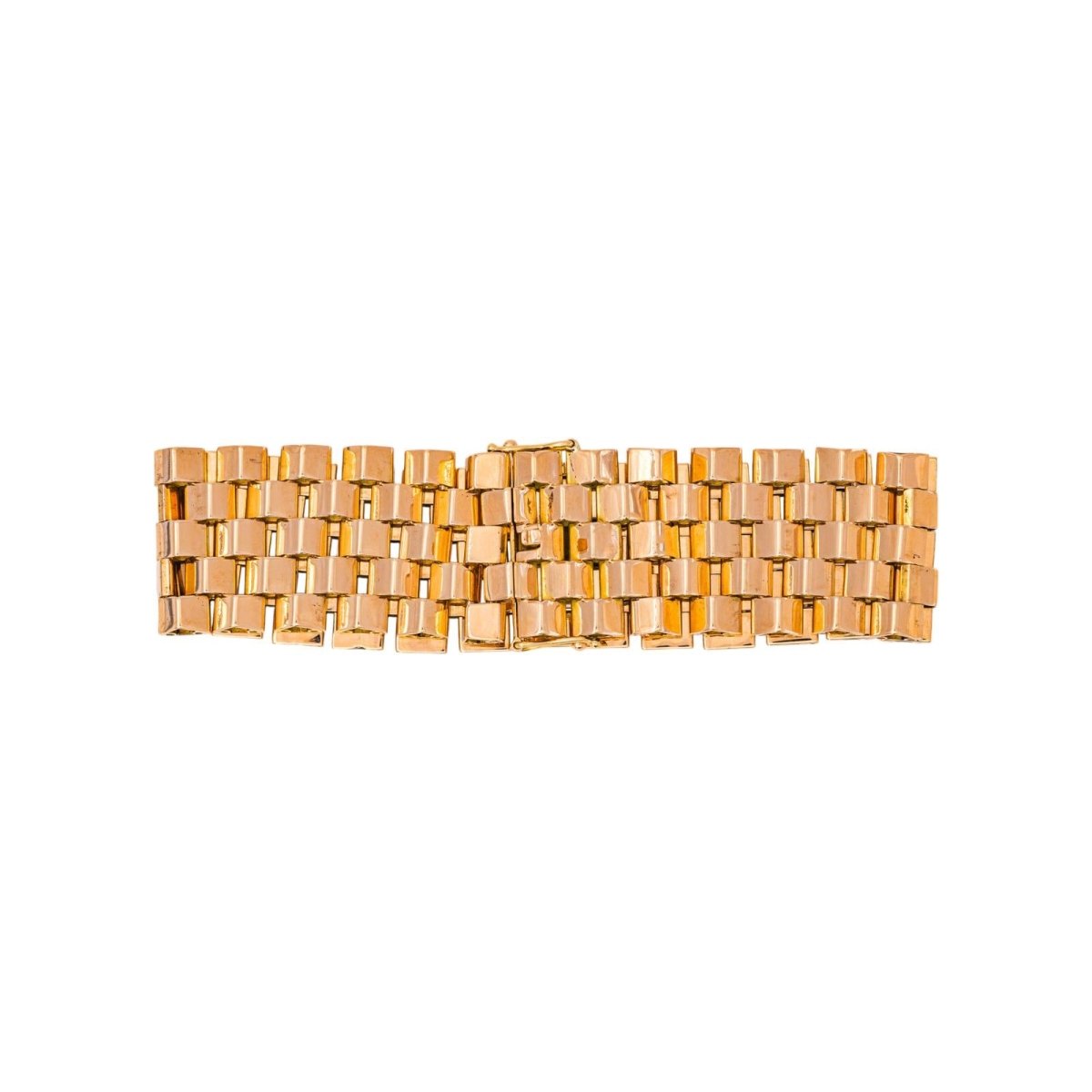 Bracelet Manchette en or rose - Castafiore