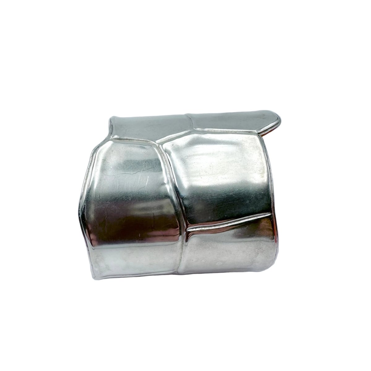 Bracelet Manchette HERMÈS "Niloticus Éclat" en argent - Castafiore