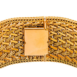 Bracelet Manchette Or jaune - Castafiore