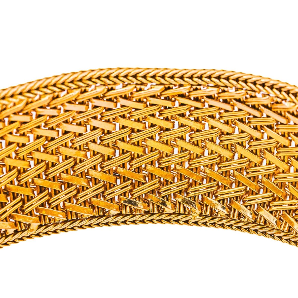 Bracelet Manchette Or jaune - Castafiore