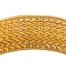 Bracelet Manchette Or jaune - Castafiore