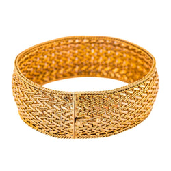 Bracelet Manchette Or jaune - Castafiore
