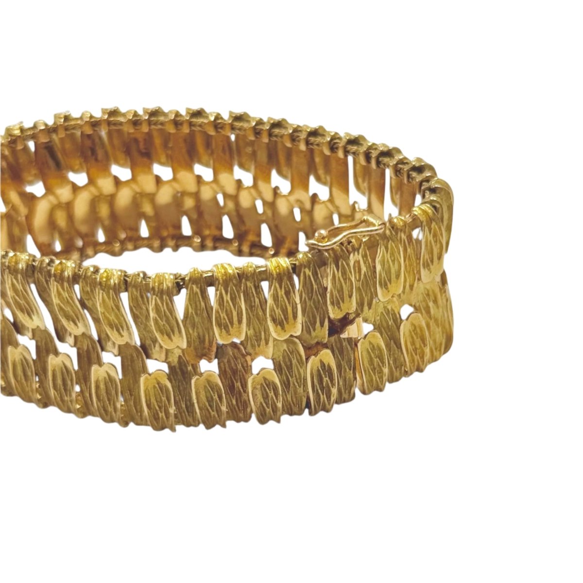 Bracelet manchettes libellule en or jaune - Castafiore