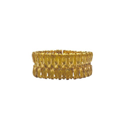 Bracelet manchettes libellule en or jaune - Castafiore