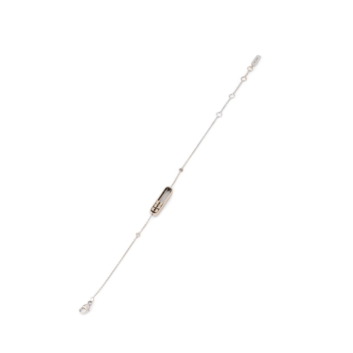 Bracelet MESSIKA "Baby move" en or blanc et diamants - Castafiore