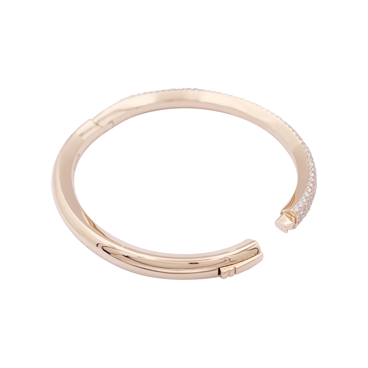 Bracelet Messika "Divine Enigma" or rose, diamants. - Castafiore