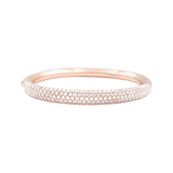 Bracelet Messika "Divine Enigma" or rose, diamants. - Castafiore
