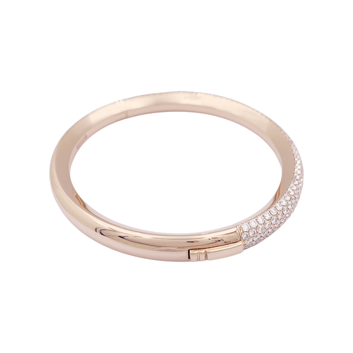 Bracelet Messika "Divine Enigma" or rose, diamants. - Castafiore