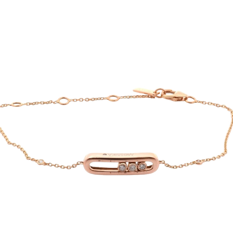 Bracelet MESSIKA en or jaune et diamants - Castafiore