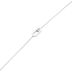 Bracelet MESSIKA Move uno en or blanc diamant - Castafiore