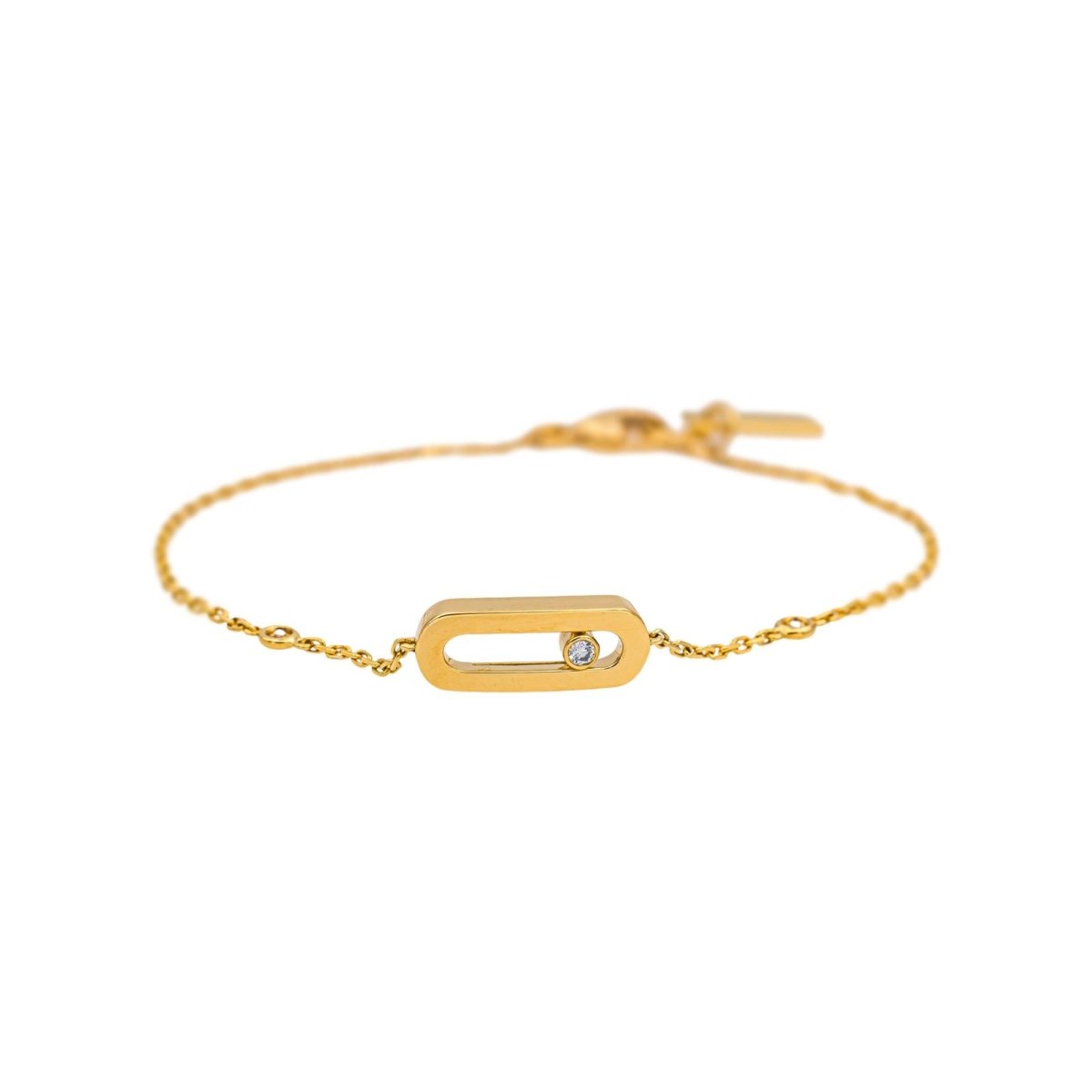 Bracelet MESSIKA Move Uno" en or jaune et diamants - Castafiore