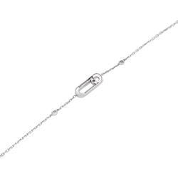Bracelet MESSIKA, "Move Uno", or blanc et diamants - Castafiore