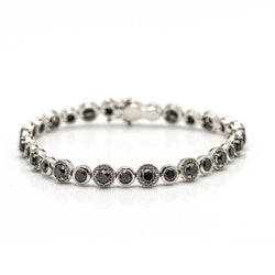 Bracelet NOIRE en or et diamants d'occasion - Castafiore