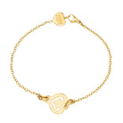 Bracelet O.J. PERRIN "Coeur de Légende" en or jaune - Castafiore