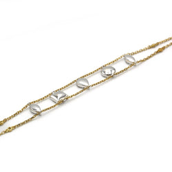 Bracelet Or bi-colore Pampilles - DJULA