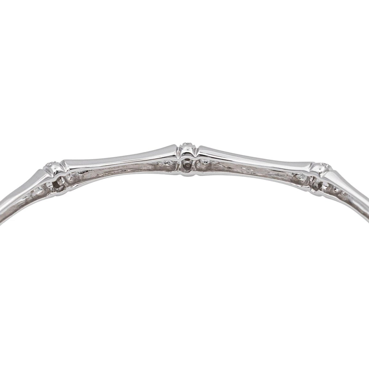 Bracelet Or blanc Diamant - Castafiore