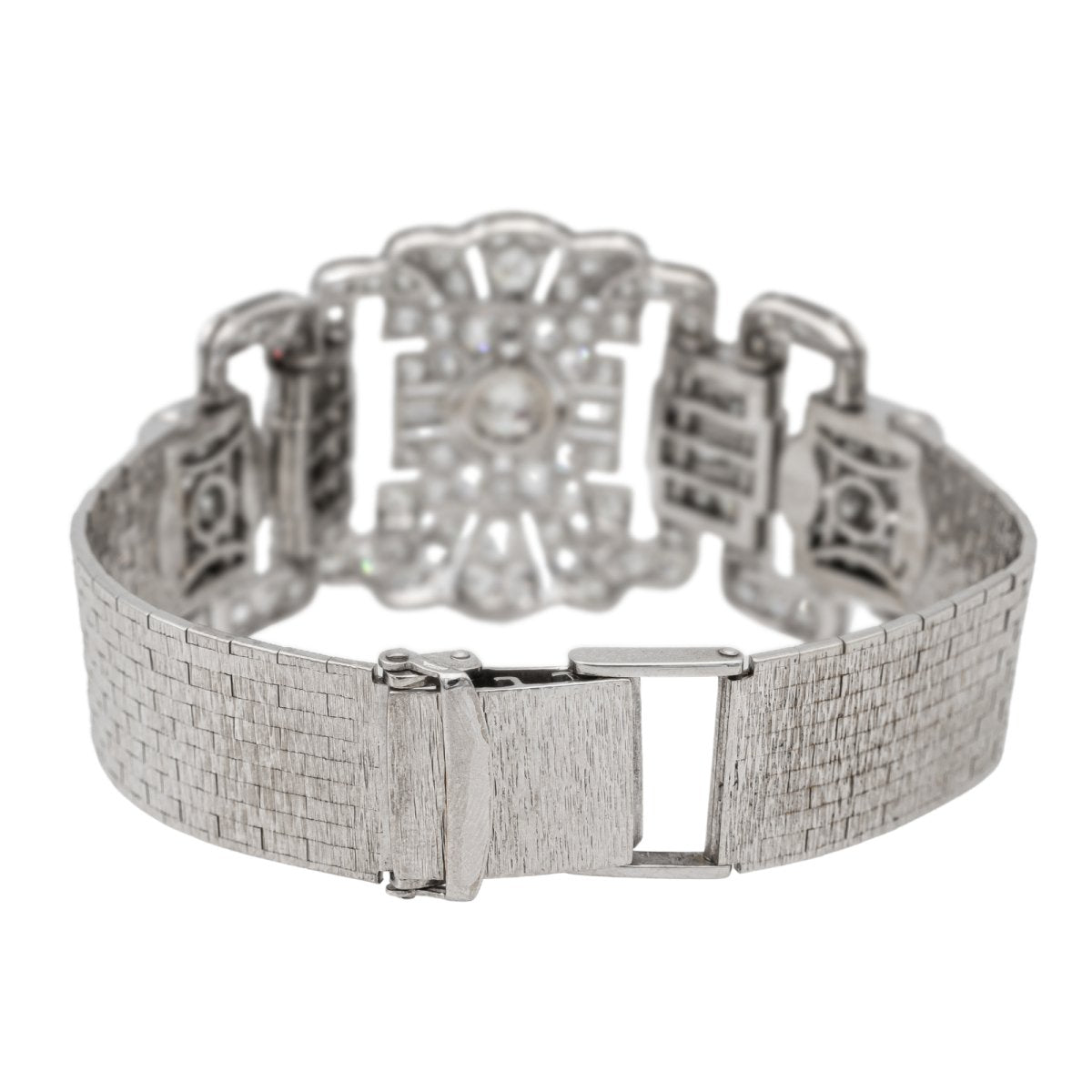 Bracelet Or blanc Diamant - Castafiore
