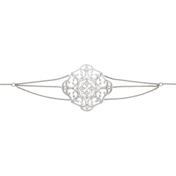 Bracelet Or blanc Diamant - Castafiore