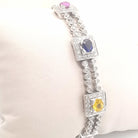 Bracelet or diamants & saphirs - Castafiore