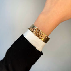 Bracelet - Or Et Diamants - Castafiore