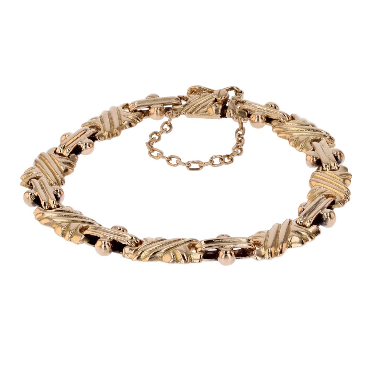 Bracelet or jaune ancien - Castafiore