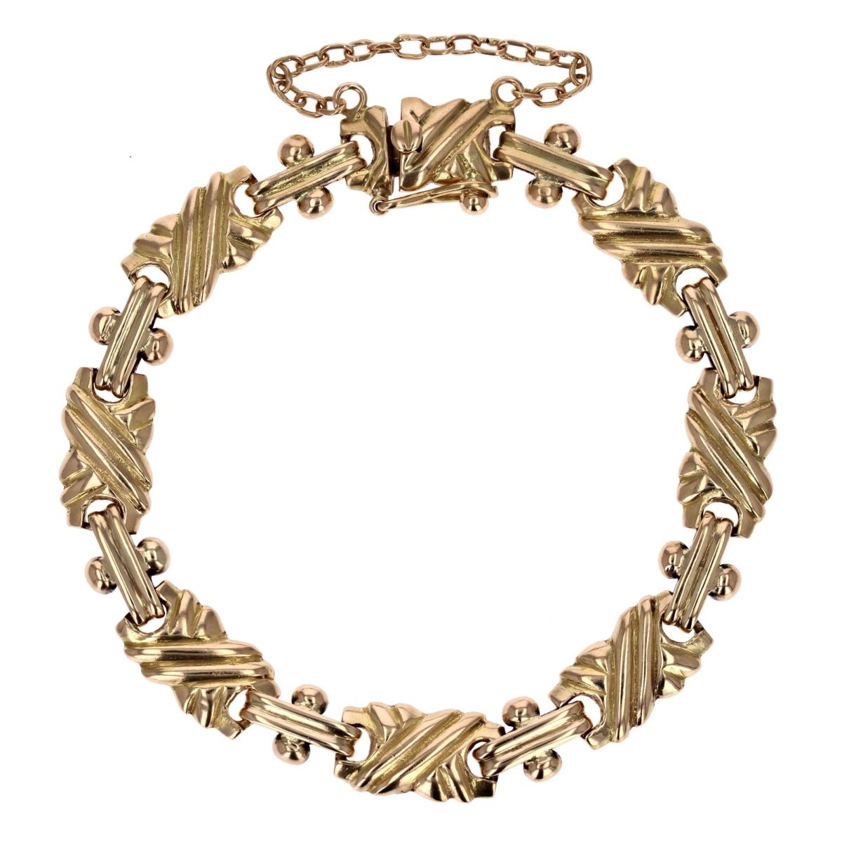 Bracelet or jaune ancien - Castafiore