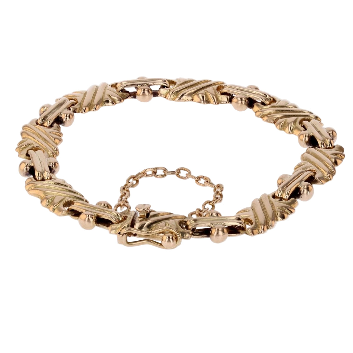 Bracelet or jaune ancien - Castafiore