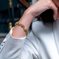 Bracelet Or jaune Diamant - Castafiore