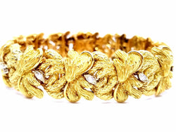 Bracelet Or jaune Diamant - Castafiore