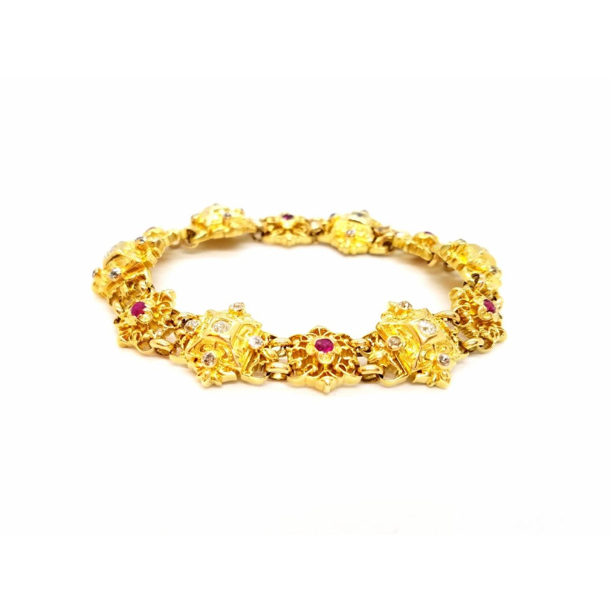 Bracelet Or jaune Diamant - Castafiore