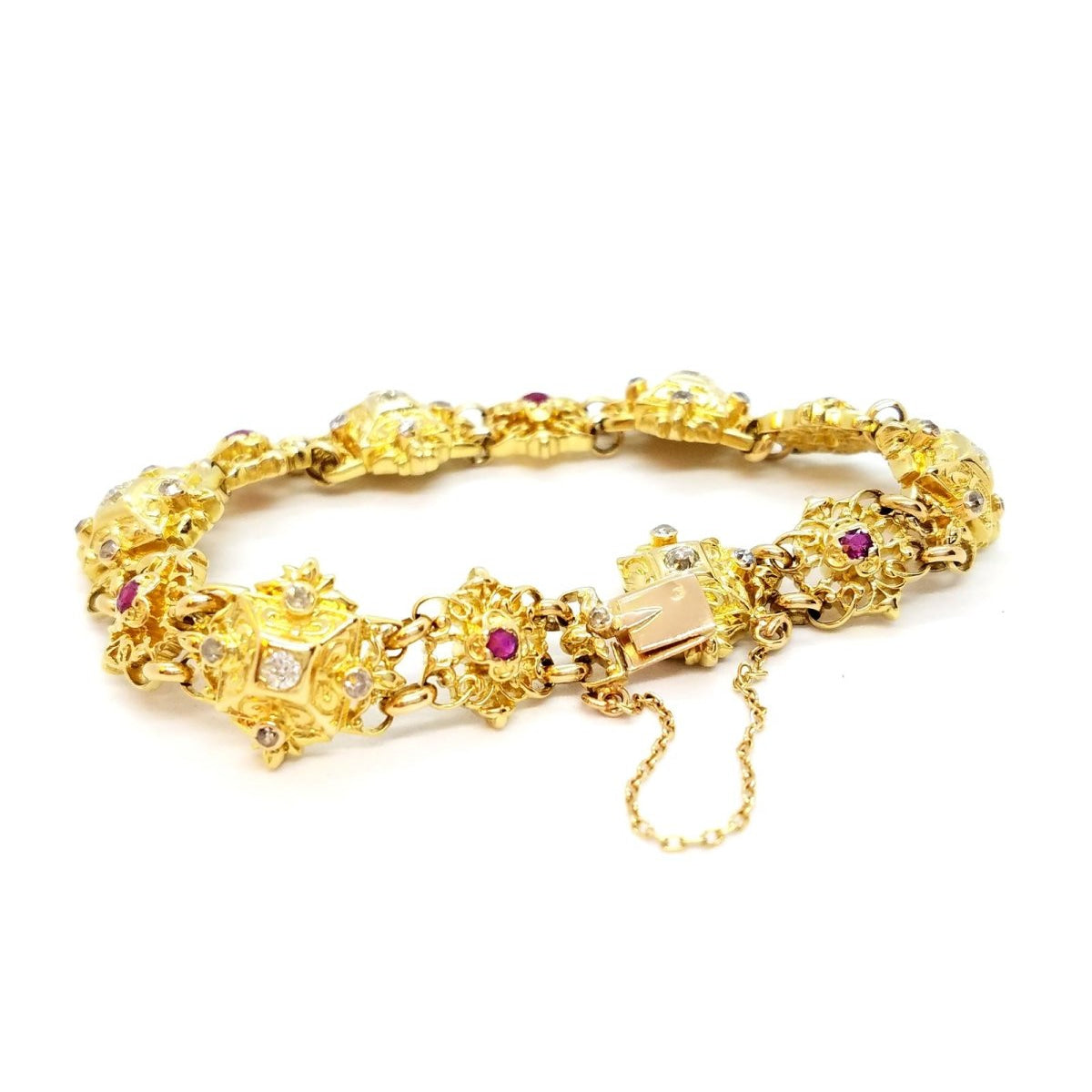 Bracelet Or jaune Diamant - Castafiore