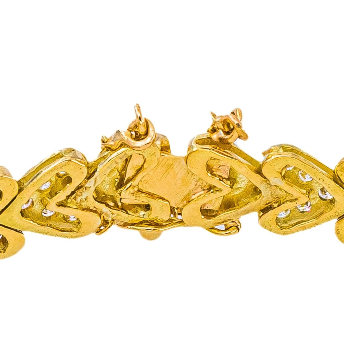 Bracelet Or jaune Diamant - Castafiore
