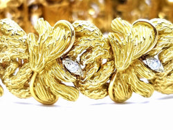 Bracelet Or jaune Diamant - Castafiore