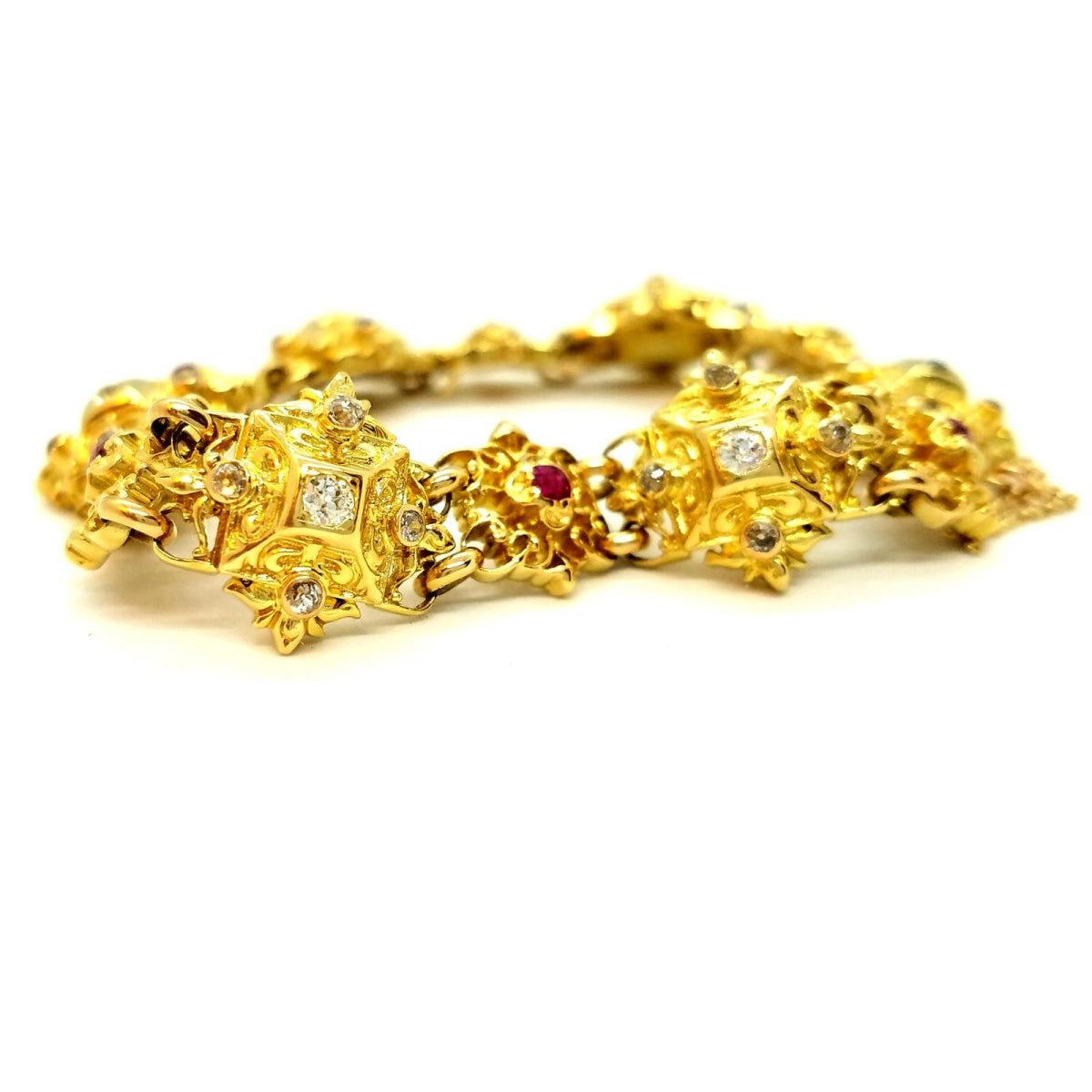 Bracelet Or jaune Diamant - Castafiore