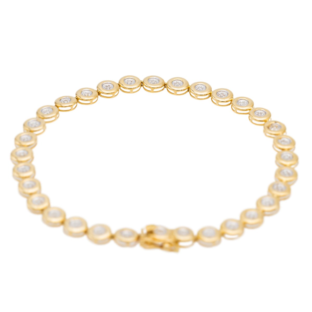 Bracelet Or jaune Diamant - Castafiore